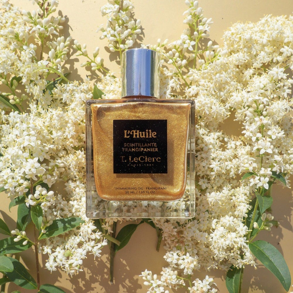 T.LeClerc Frangipani Shimmering Dry Oil 50 ml
