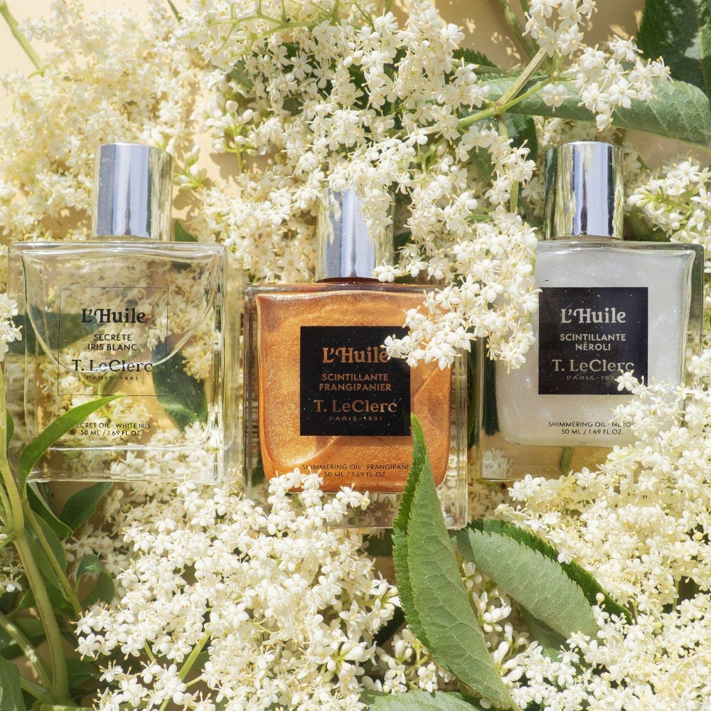 T.LeClerc Frangipani Shimmering Dry Oil 50 ml