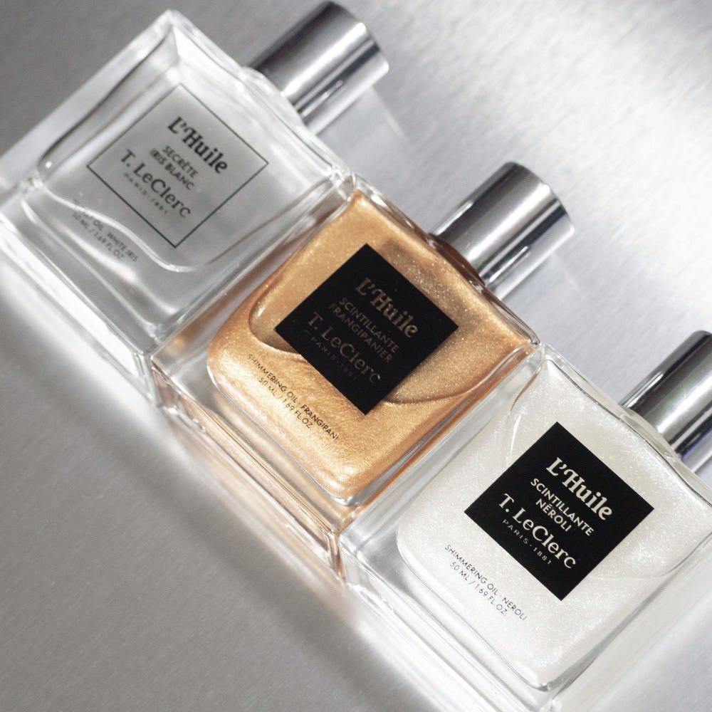 T.LeClerc Frangipani Shimmering Dry Oil 50 ml