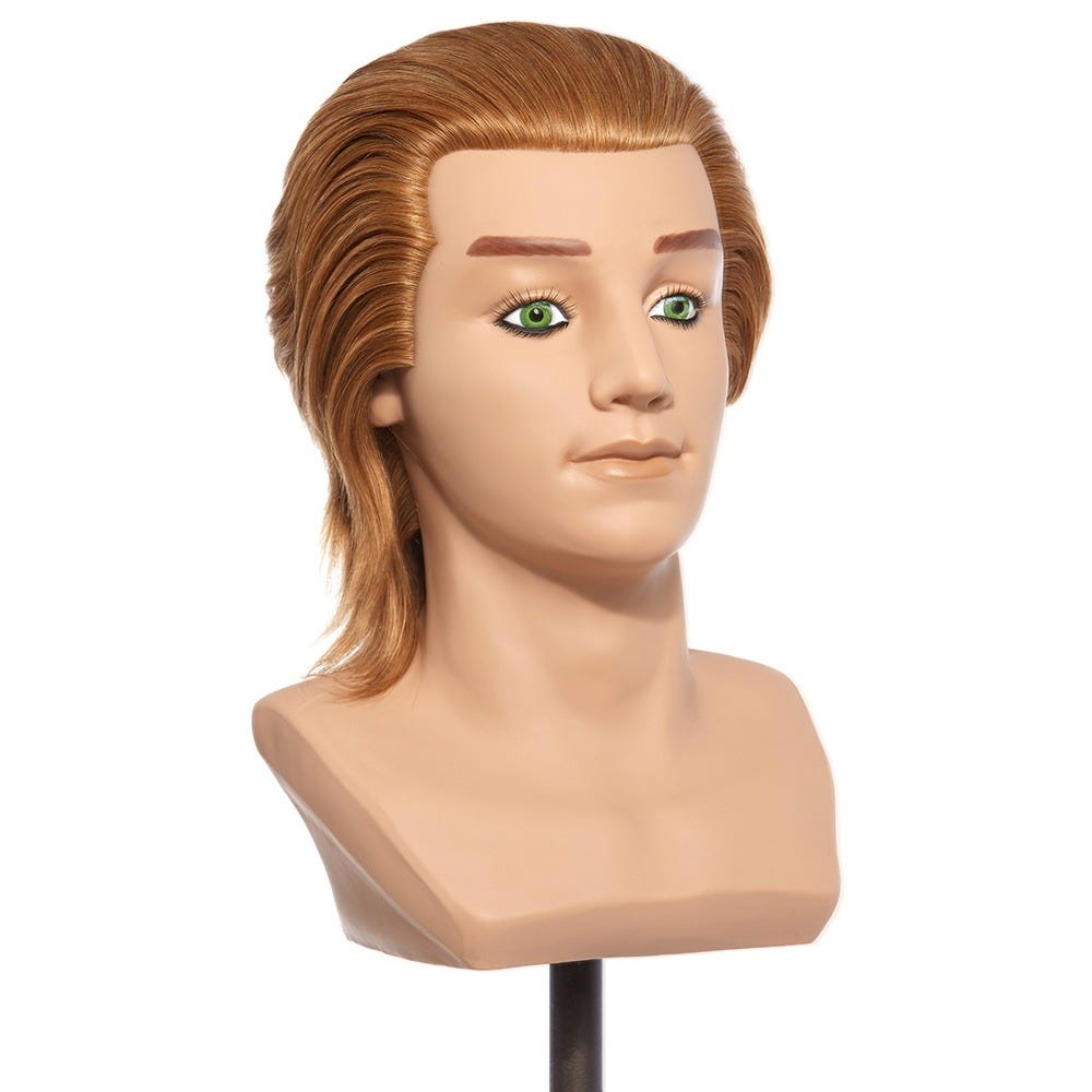 Pivot Point Tony – Mannequinkopf aus 100 % Echthaar