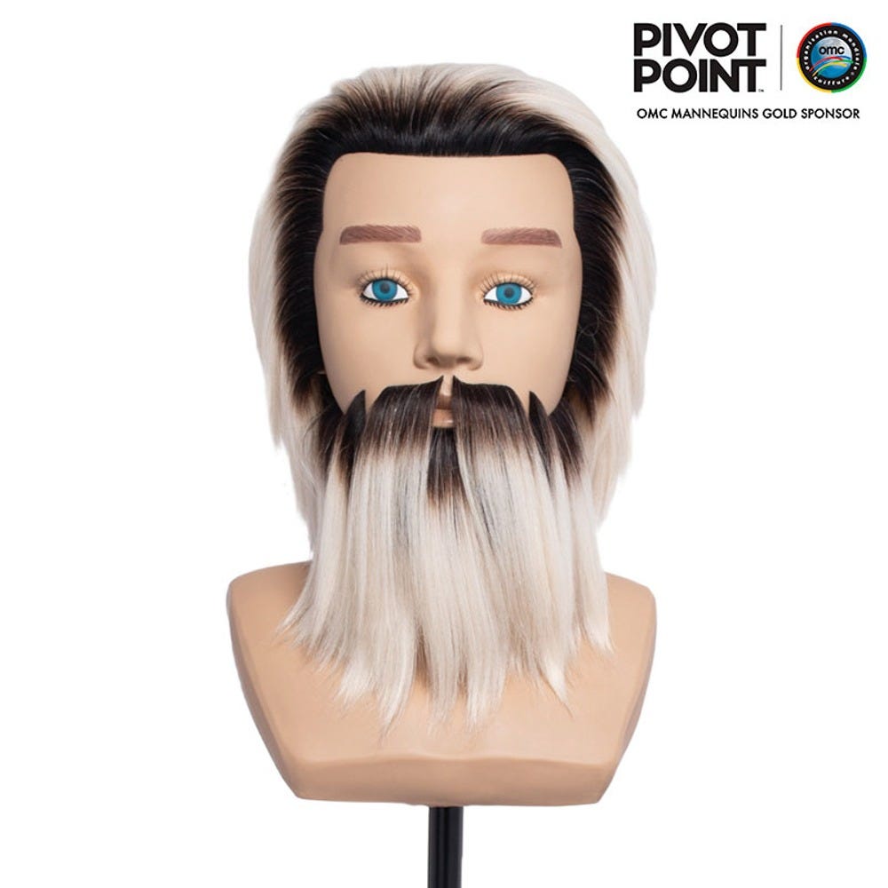 Pivot Point Theo – Mannequinkopf aus 100 % Naturhaar