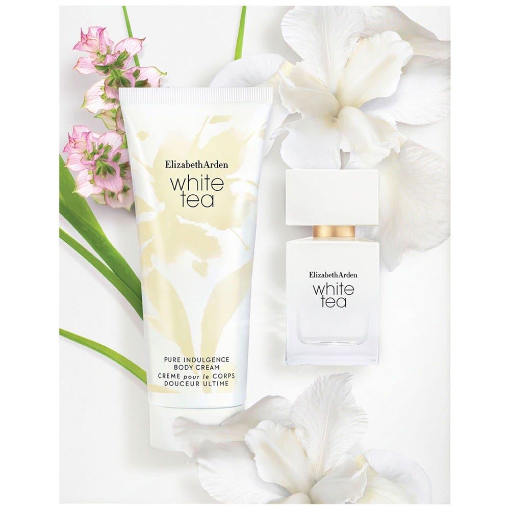 Elizabeth Arden White Tea Set