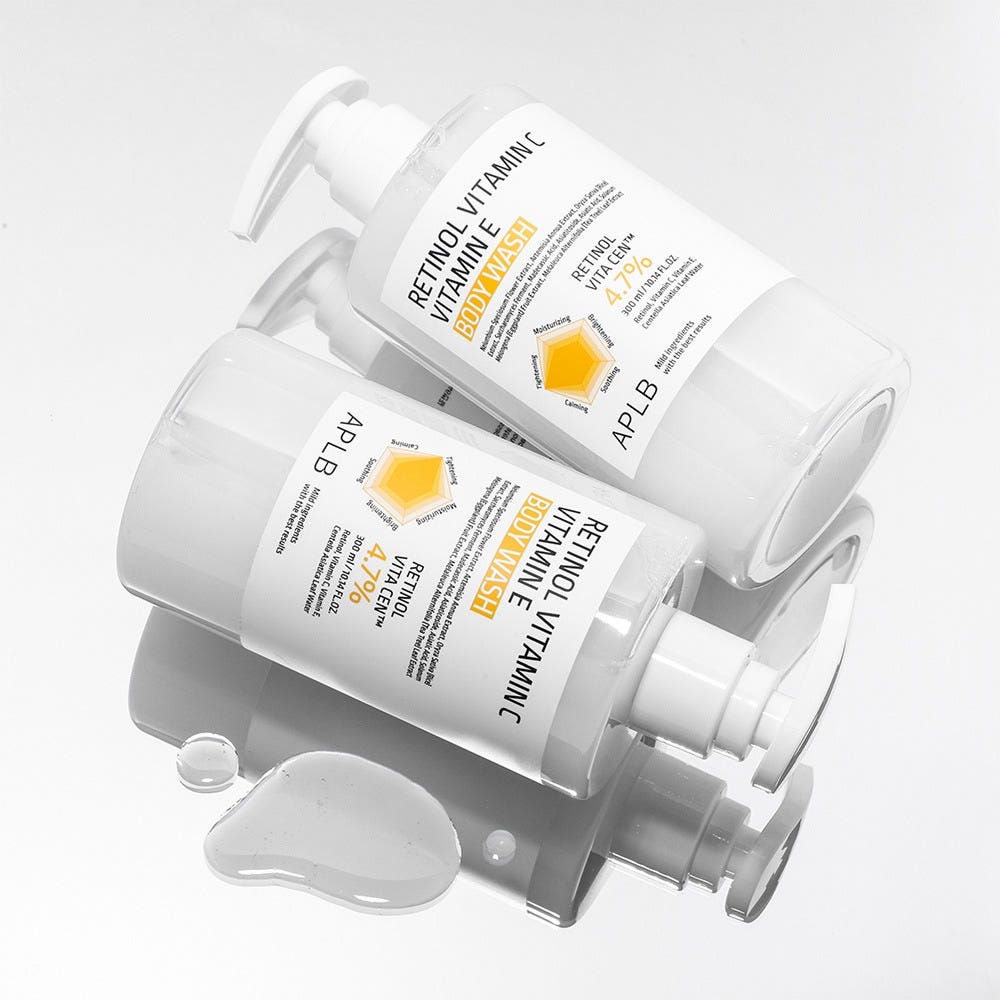 APLB Retinol Vitamin C Vitamin E Body Wash 300 ml