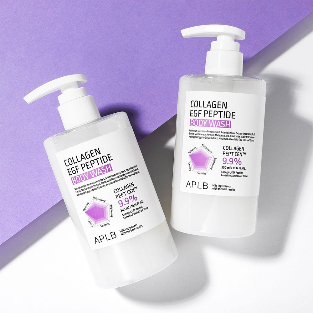 APLB Collagen EGF Peptide Body Wash 300 ml