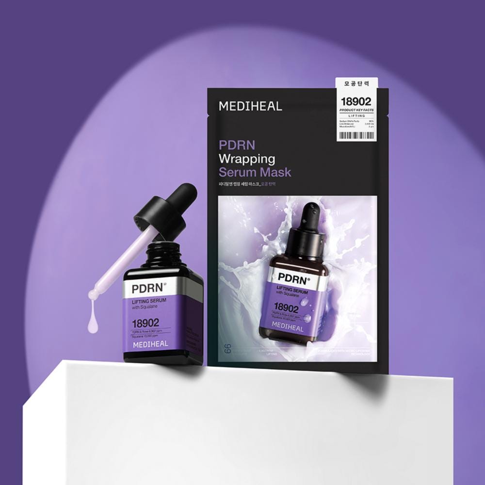 MEDIHEAL PDRN Wrapping Serum Mask Lifting 1 Stück