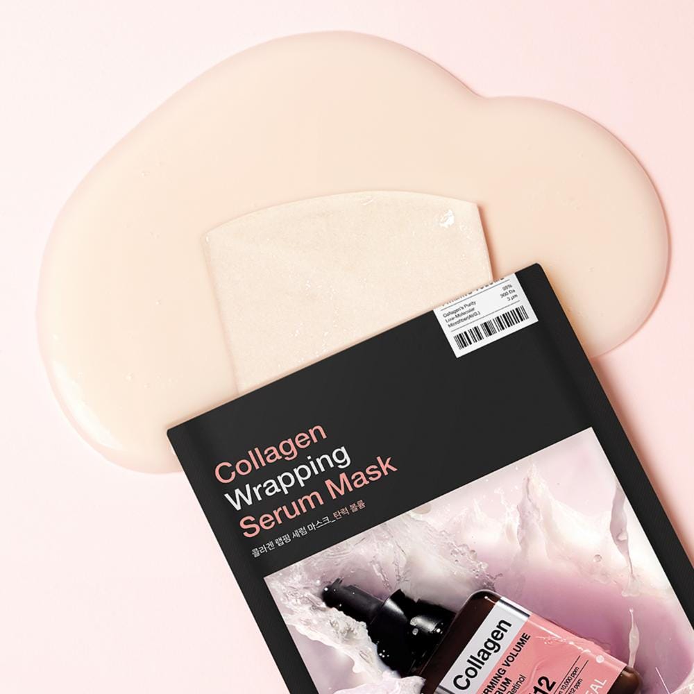 MEDIHEAL Collagen Wrapping Serum Mask Firming Volume 10 Stück