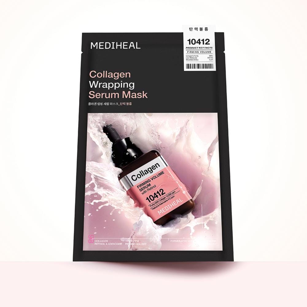 MEDIHEAL Collagen Wrapping Serum Mask Firming Volume 10 Stück