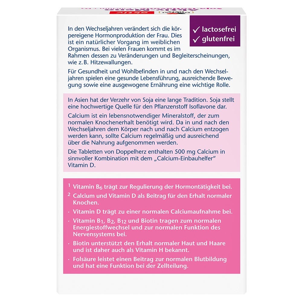 Doppelherz Aktiv-Meno Soja-Isoflavone + Calcium + D3 30 Stück