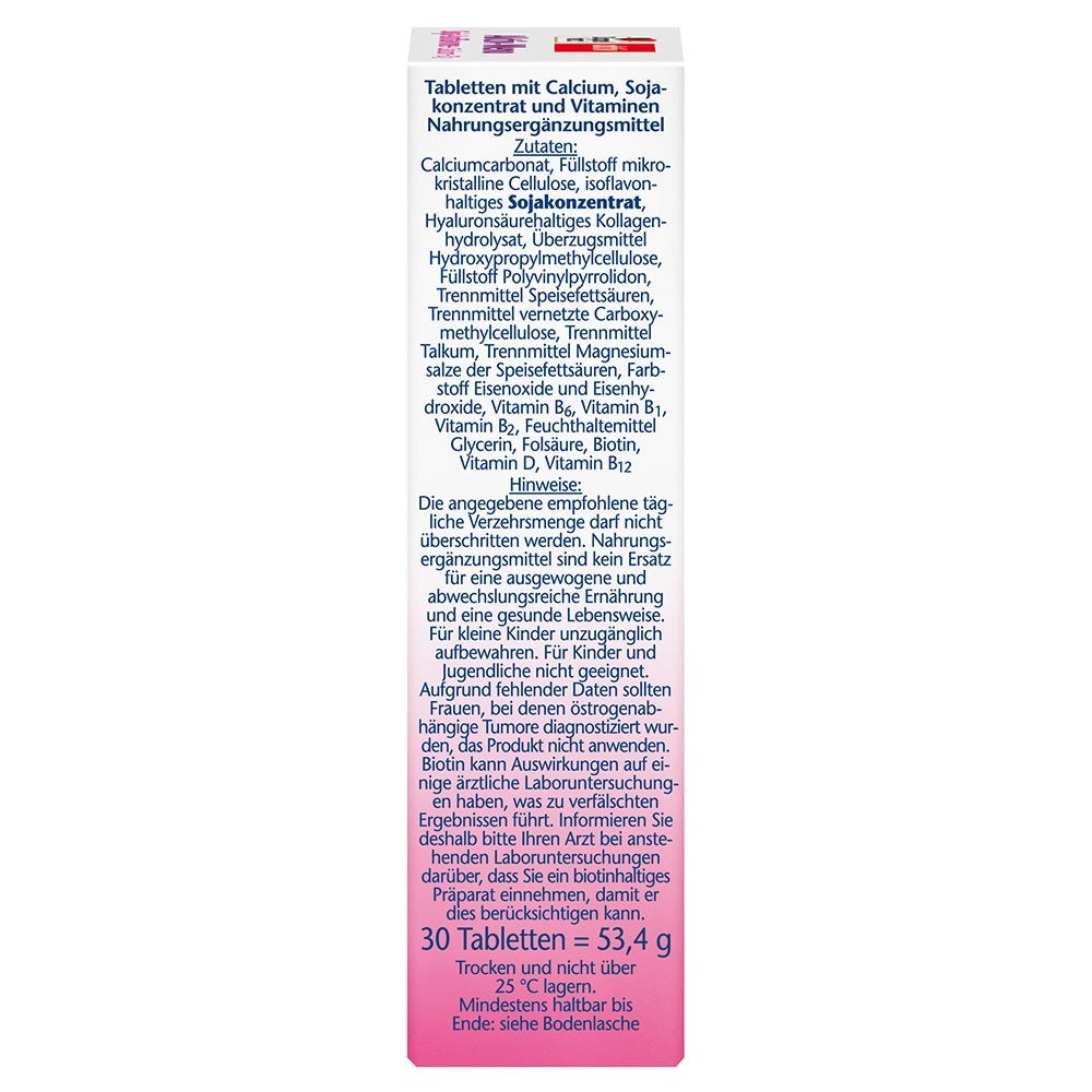 Doppelherz Aktiv-Meno Soja-Isoflavone + Calcium + D3 30 Stück