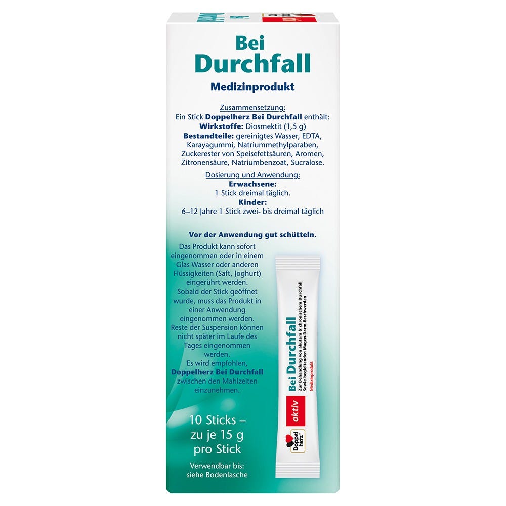Doppelherz Bei Durchfall 10 Stück