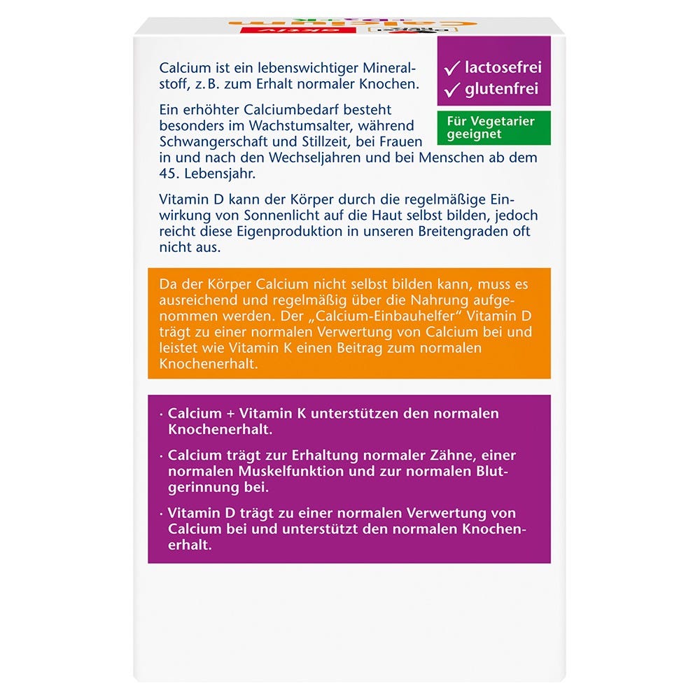 Doppelherz Calcium + D3 + K 120 Stück