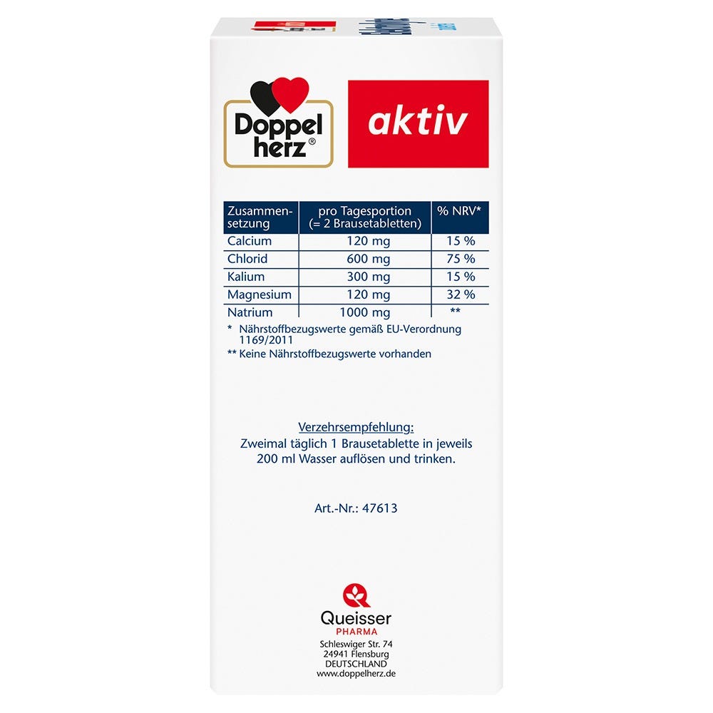 Doppelherz Elektrolyte Brausetabletten 6x15 Stück