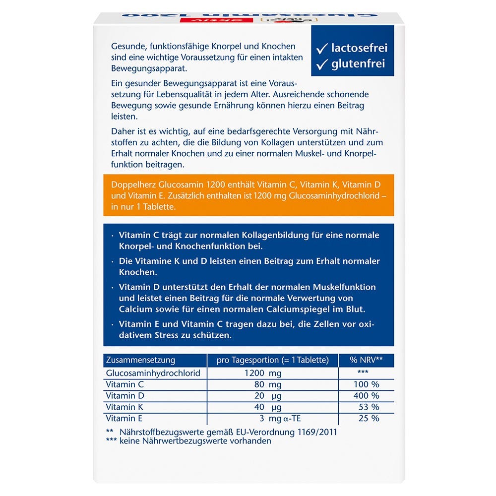 Doppelherz Glucosamin 1200 30 Stück