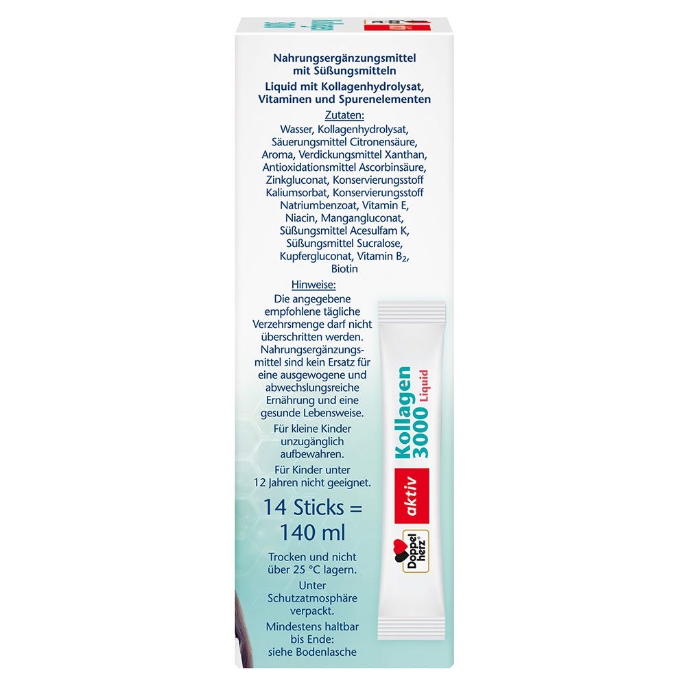 Doppelherz Kollagen 3000 Liquid 14 Stück