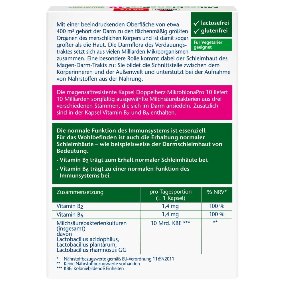 Doppelherz MikrobionaPro 10 20 Stück