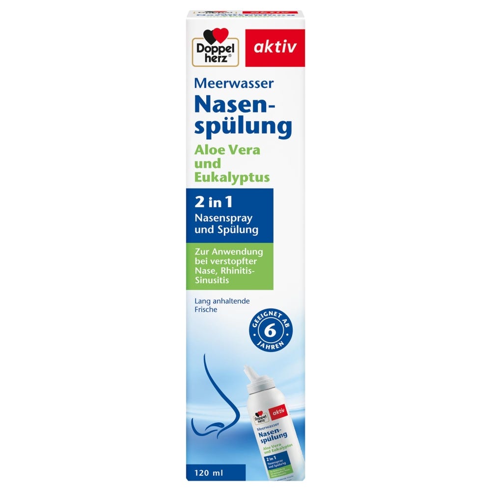 Doppelherz Meerwasser Nasenspülung 120 ml
