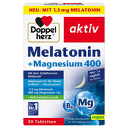 Doppelherz Melatonin + Magnesium 400 30 Stück
