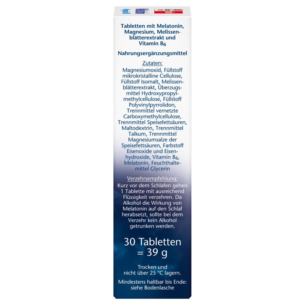 Doppelherz Melatonin + Magnesium 400 30 Stück