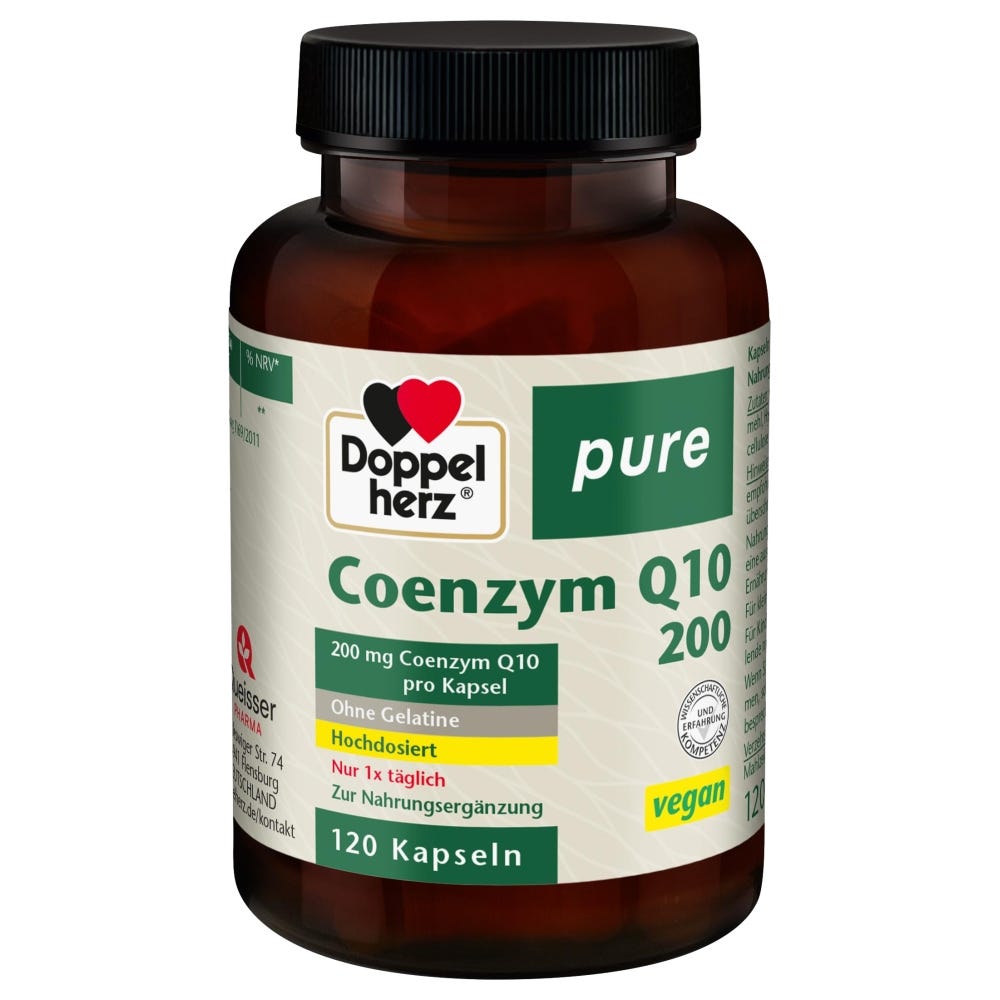 Doppelherz Pure Coenzym Q10 200 mg 120 Stück