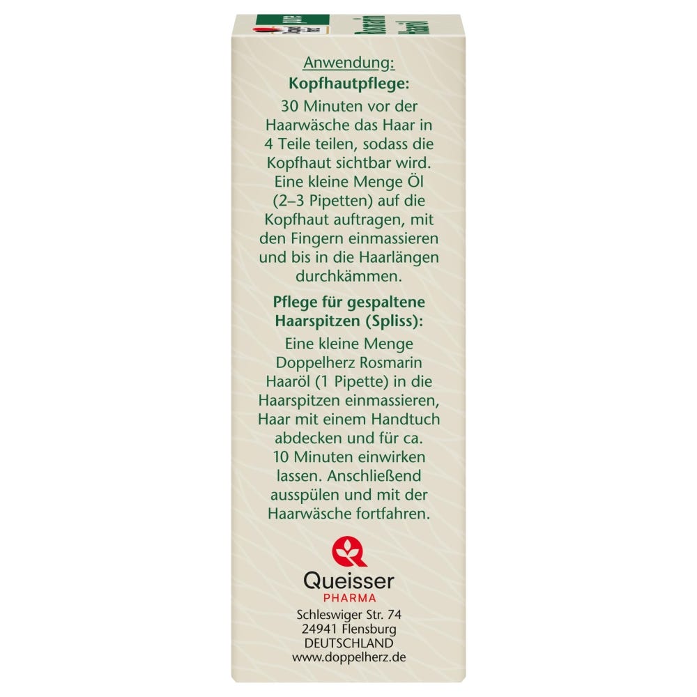 Doppelherz pure Rosmarin Haaröl 50 ml