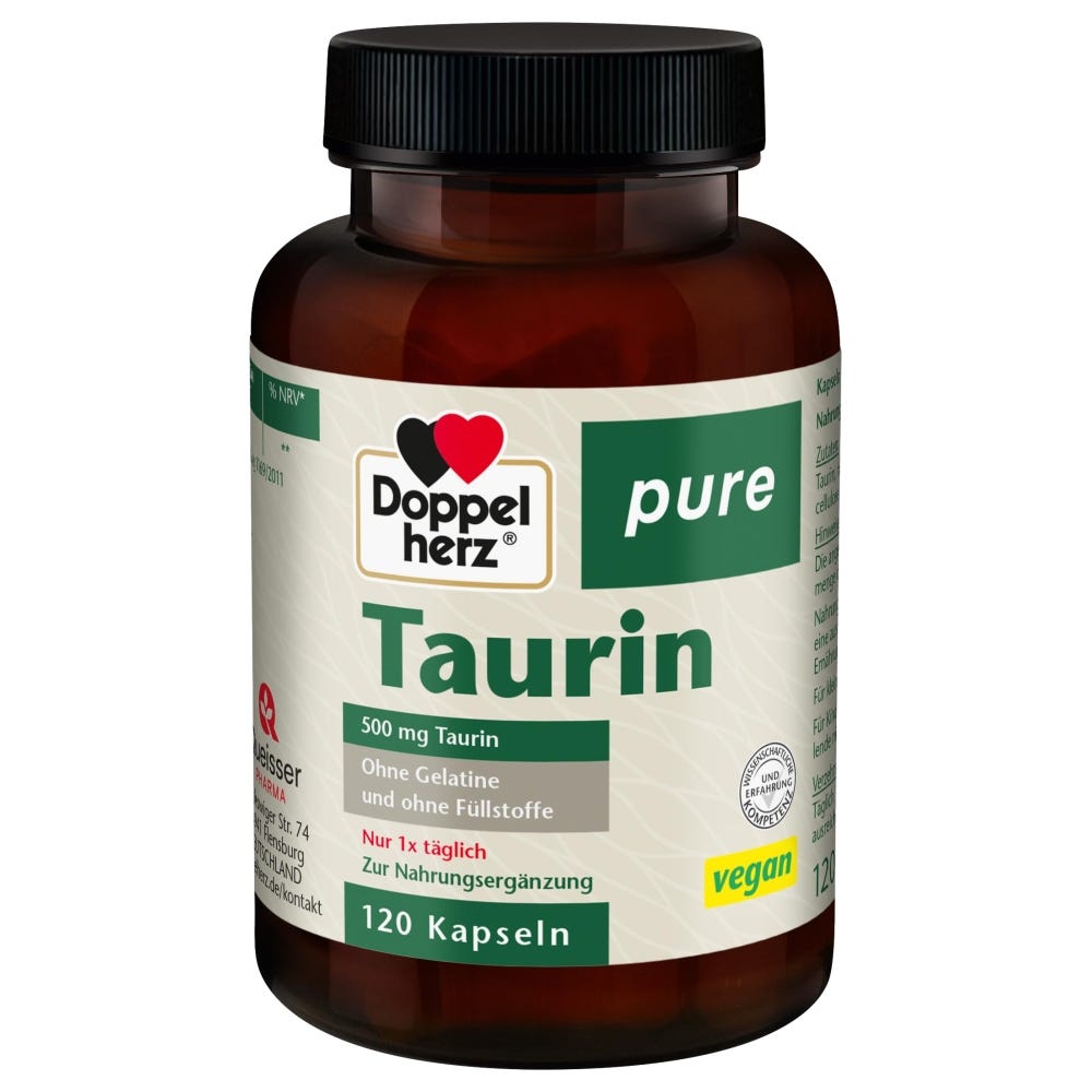 Doppelherz Pure Taurin 500 mg 120 Stück