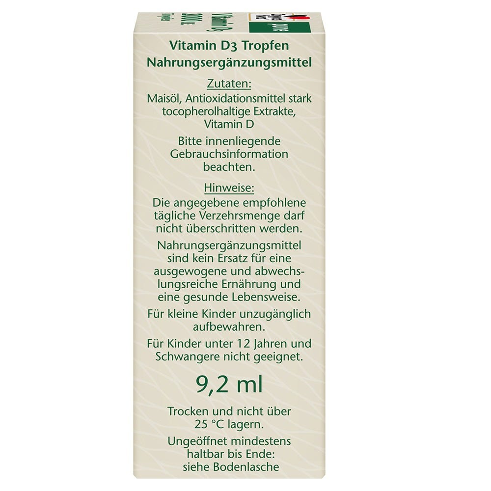 Doppelherz pure Vitamin D 2000 I.E. Trop 9,2 ml