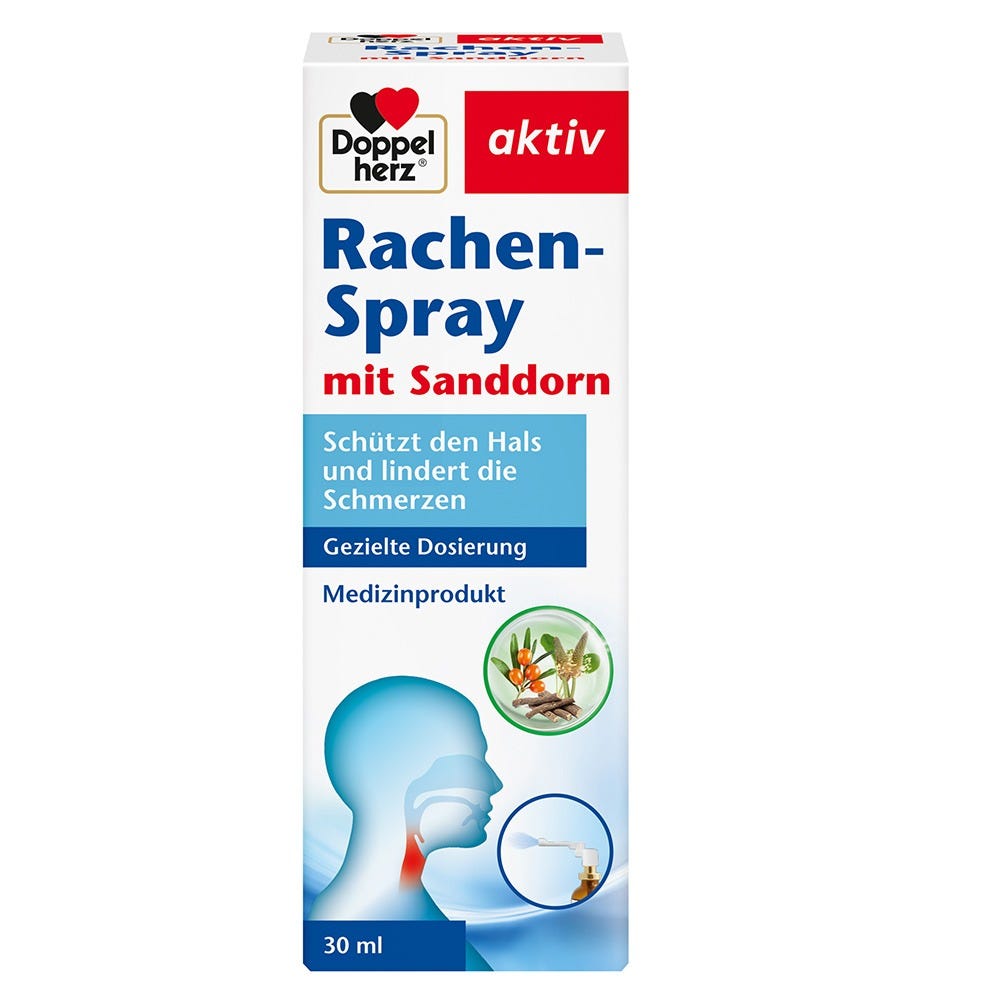 Doppelherz Rachen-Spray mit Sanddorn 30 ml