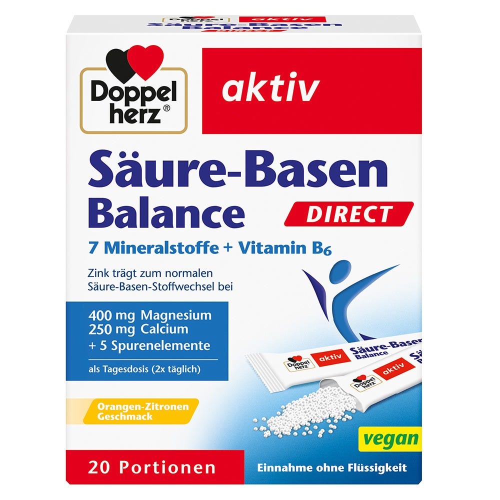 Doppelherz Saeure-Basen Balance DIRECT 20 Stück