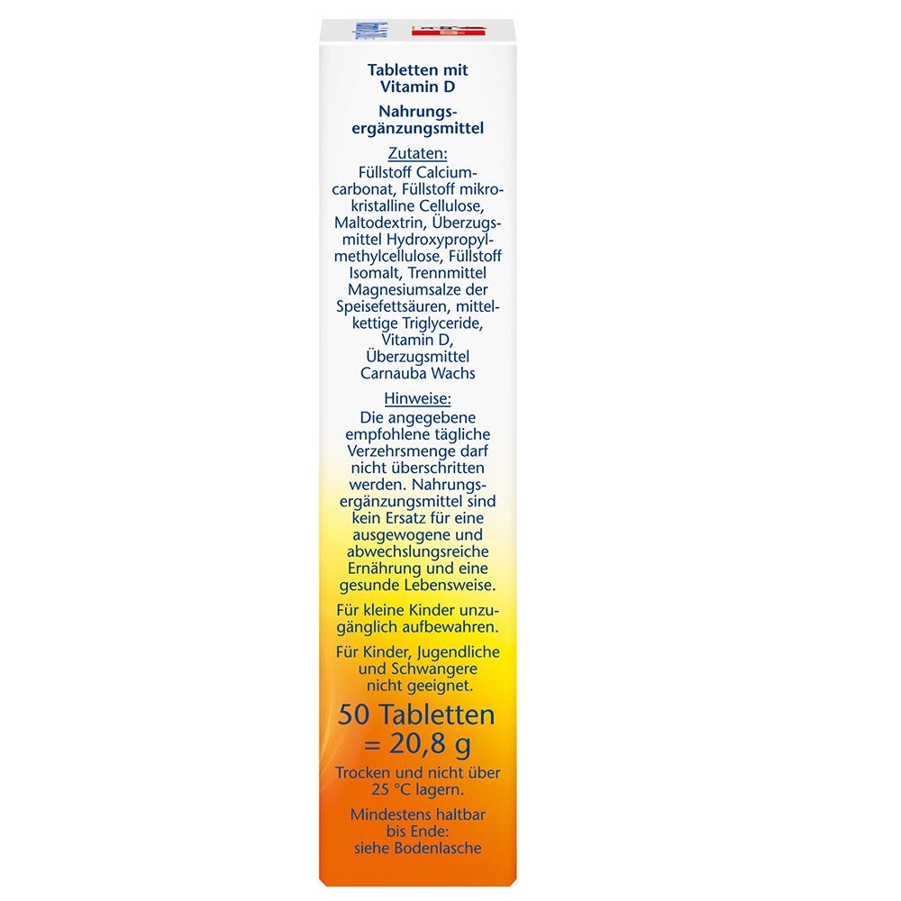 Doppelherz Vitamin D3 2000 I.E. 50 Stück