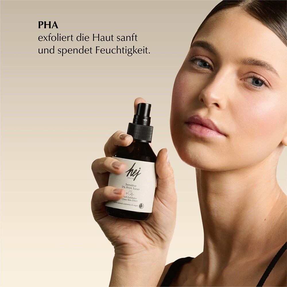 hej ORGANIC SENSITIVE PHA Toner Peel 100 ml
