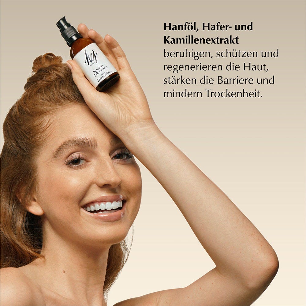 hej ORGANIC SENSITIVE 24h Creme 50 ml 