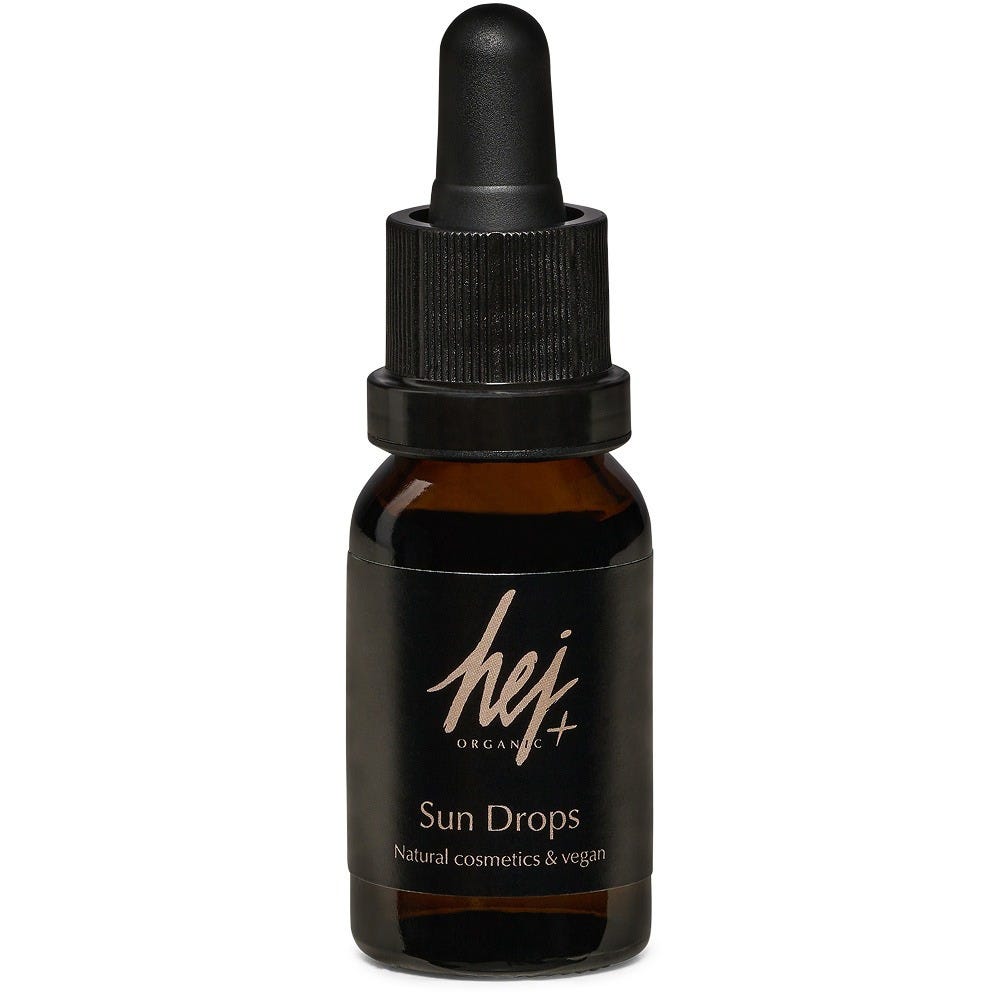 hej ORGANIC Sun Drops Self Tan Drops fürs Gesicht 15 ml