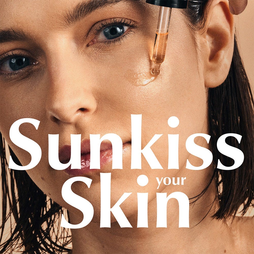 hej ORGANIC Sun Drops Self Tan Drops fürs Gesicht 15 ml