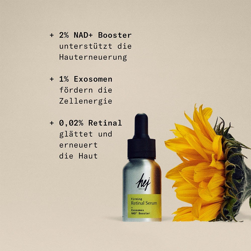 hej ORGANIC LONGEVITY Firming Retinal 30 ml