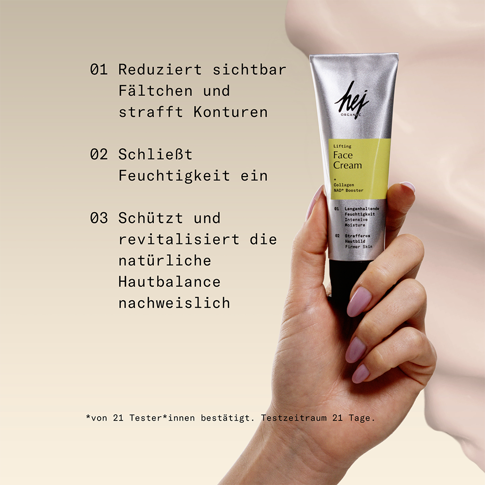 hej ORGANIC LONGEVITY Lifting Face Cream 50 ml