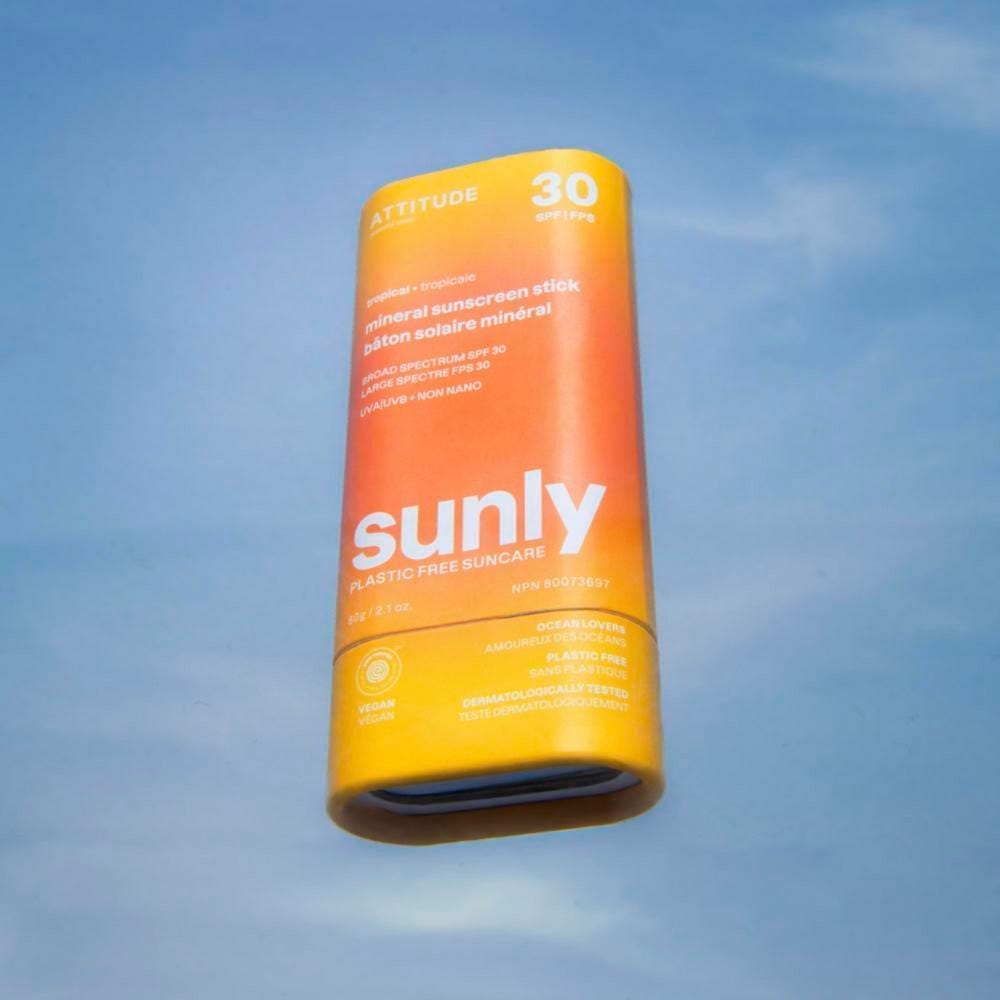 Attitude – Clean Beauty Sunly Sunscreen Stick SPF 30 Tropical 60 g