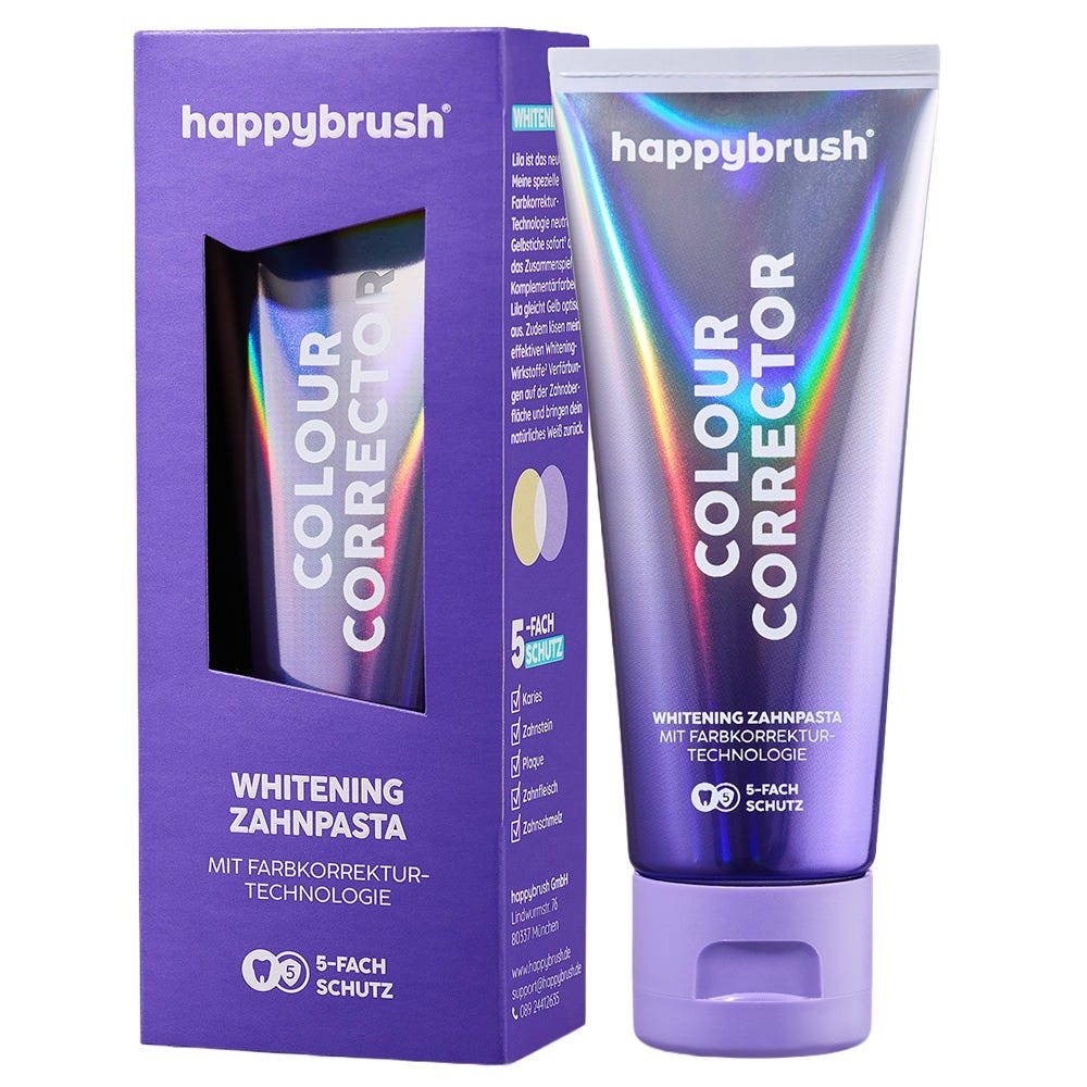 Happybrush Colour Corrector Zahnpasta