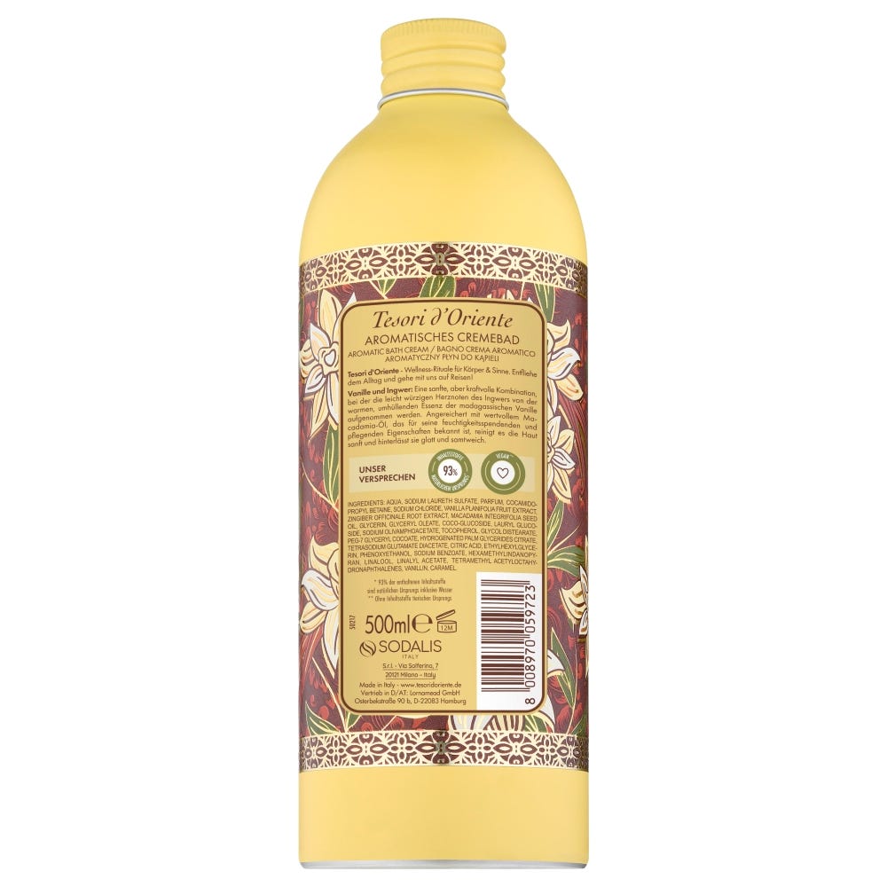 Tesori d'Oriente Bad Royal Vanilla 500 ml
