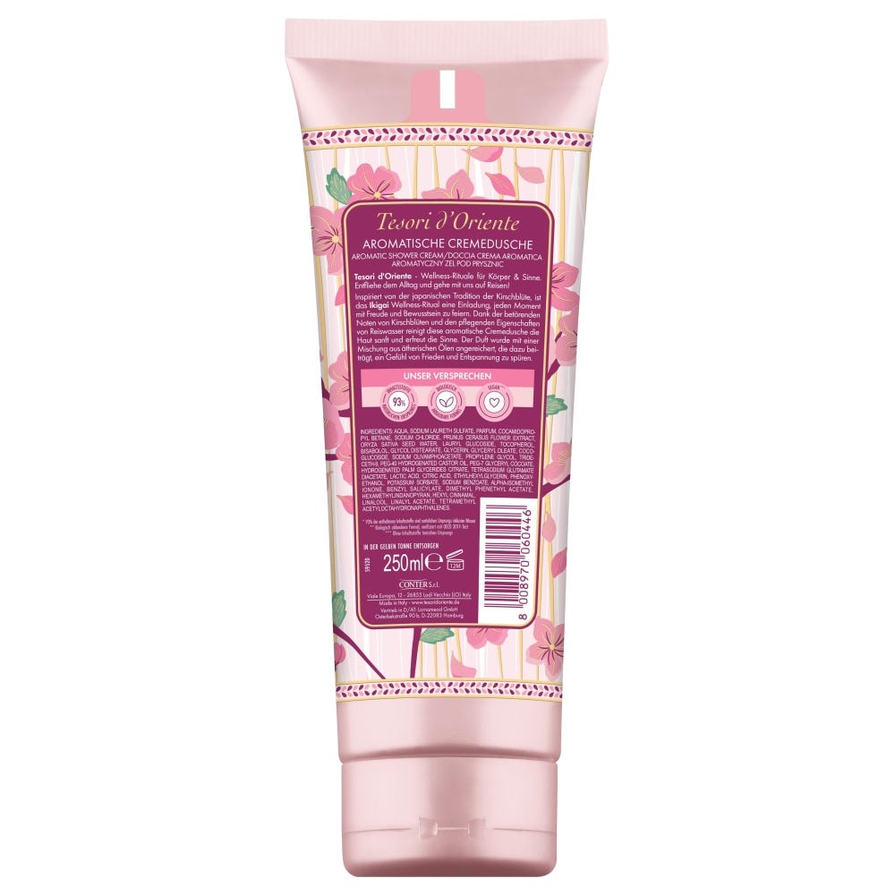 Tesori d'Oriente Duschgel Ikigai 250 ml