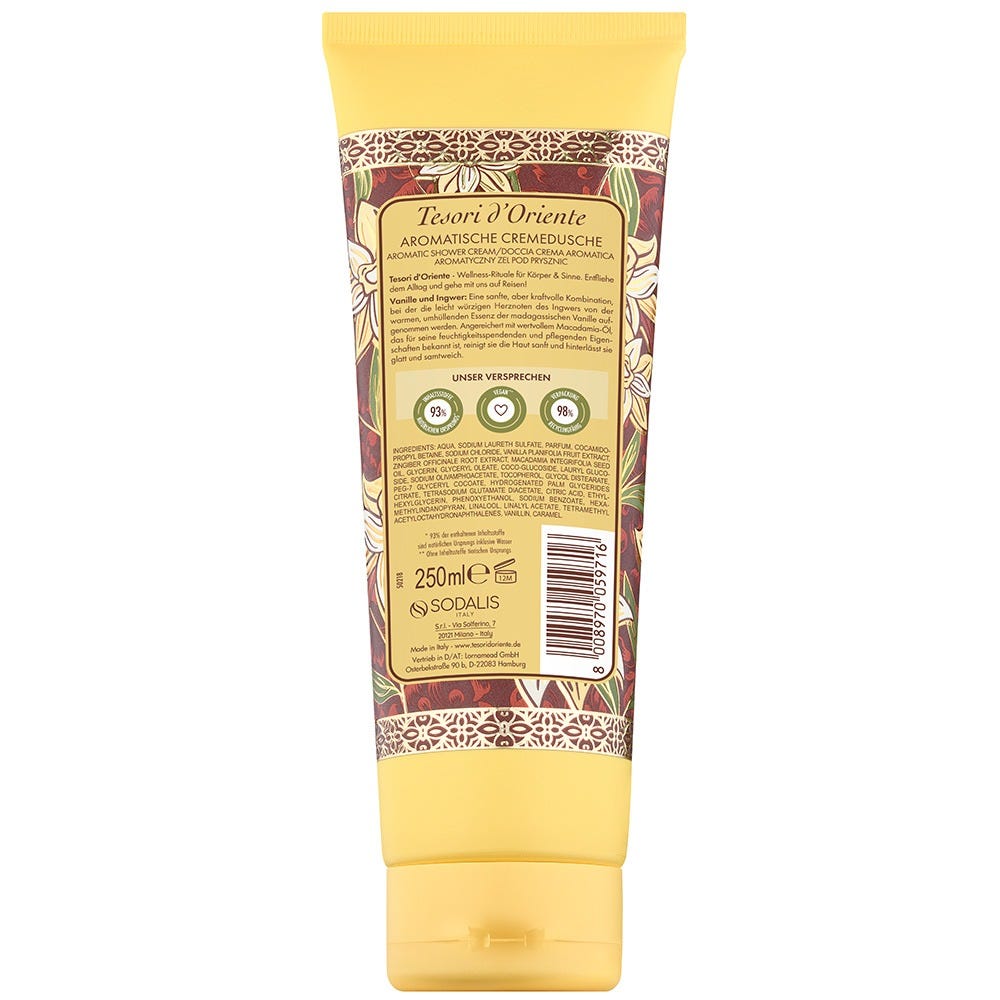Tesori d'Oriente Duschgel Royal Vanilla 250 ml