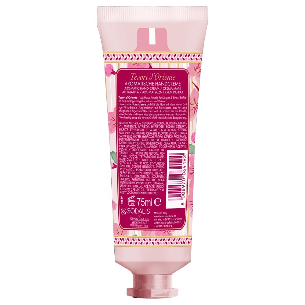 Tesori d'Oriente Handcreme Ikigai 75 ml
