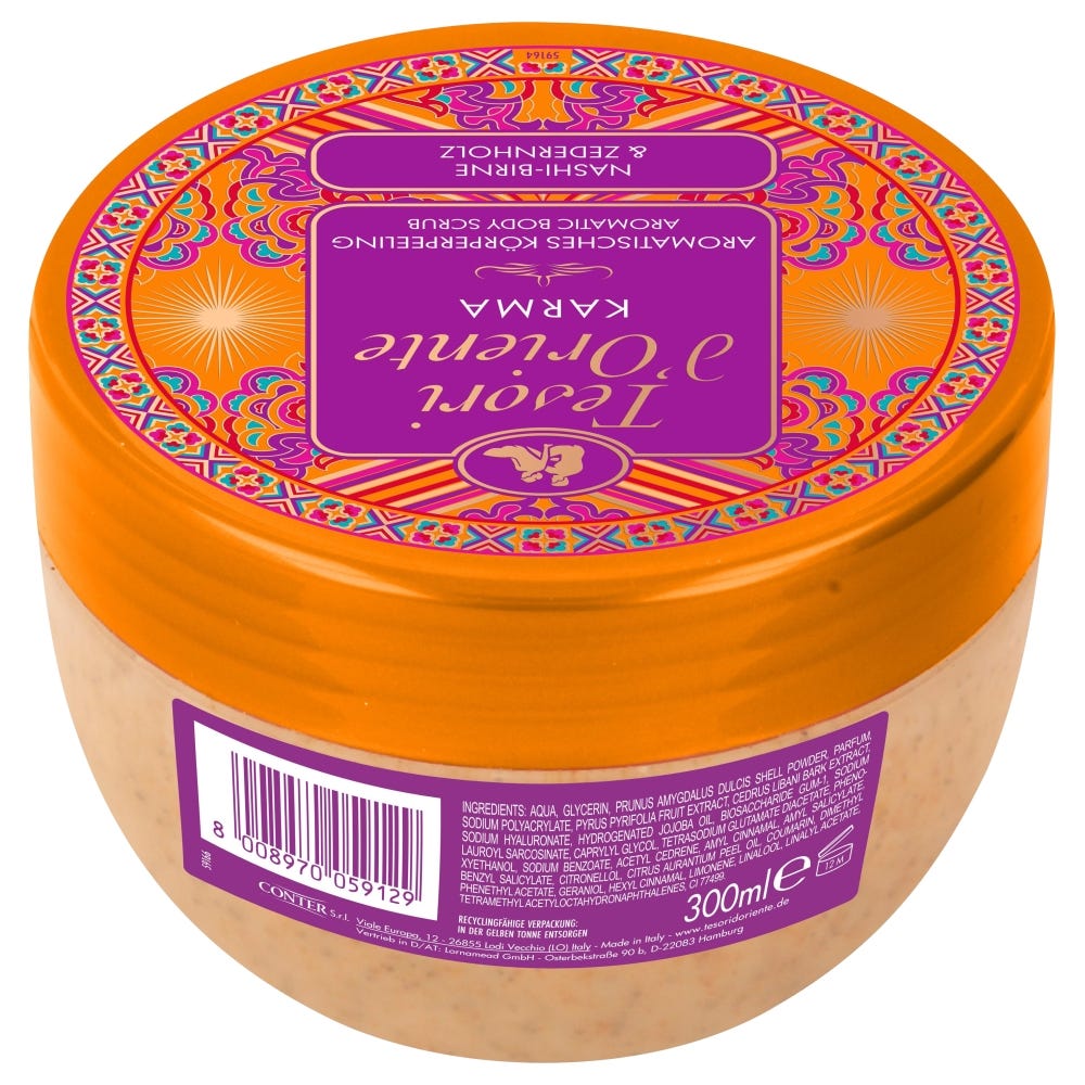 Tesori d'Oriente Körperpeeling Karma 300 ml