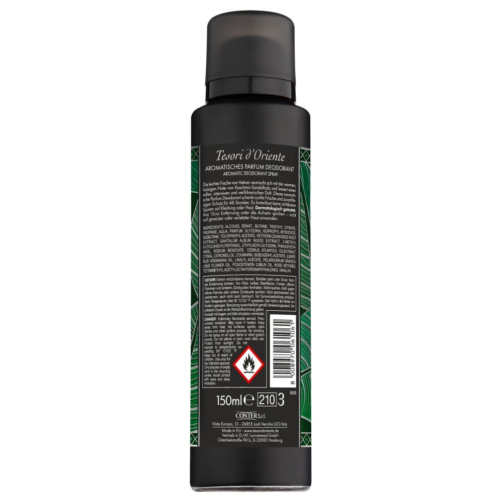 Tesori d'Oriente Parfum Deodorant MEN Vetiver & Sandal 150 ml günstig kaufen