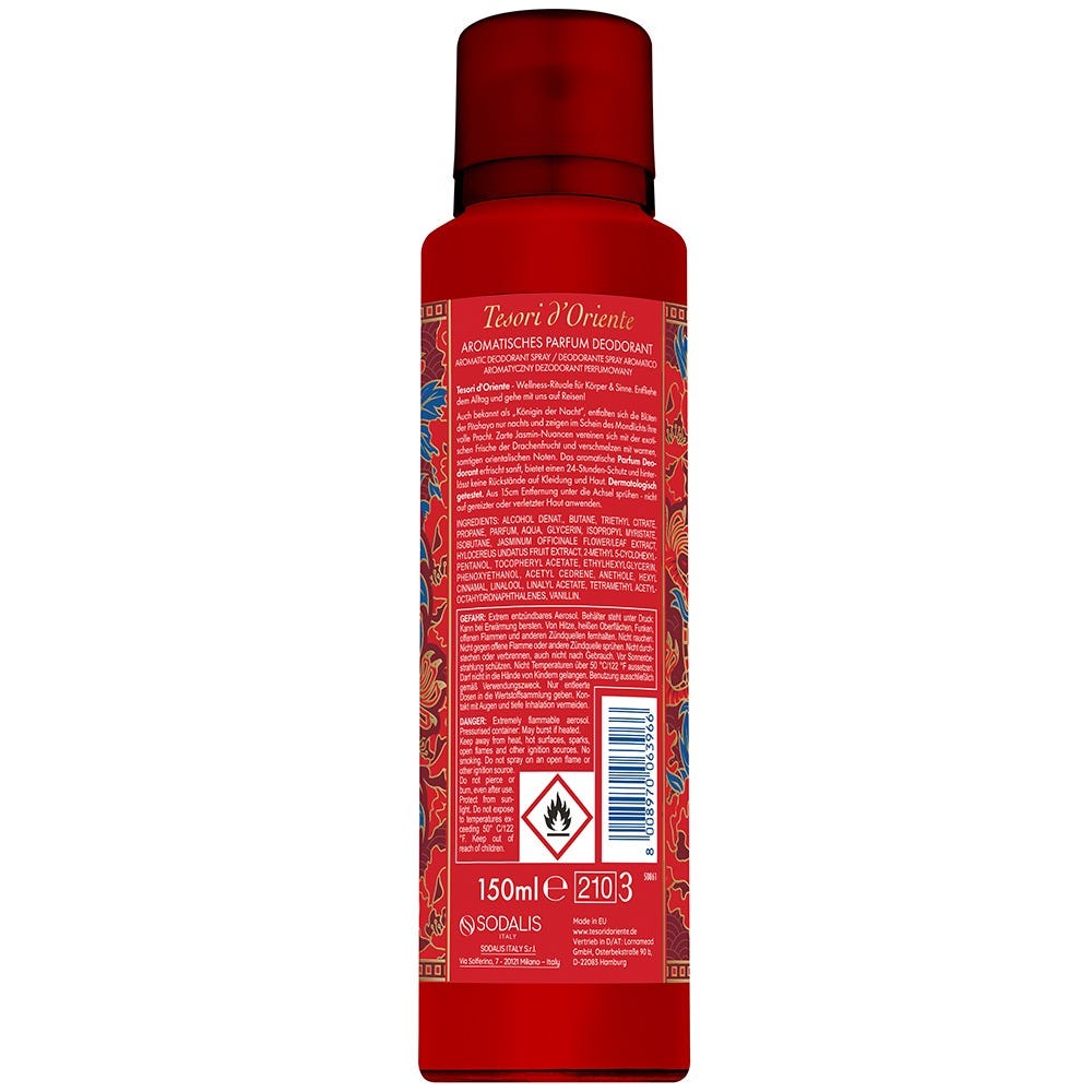 Tesori d'Oriente Parfum Deo Dragon Flower 150 ml