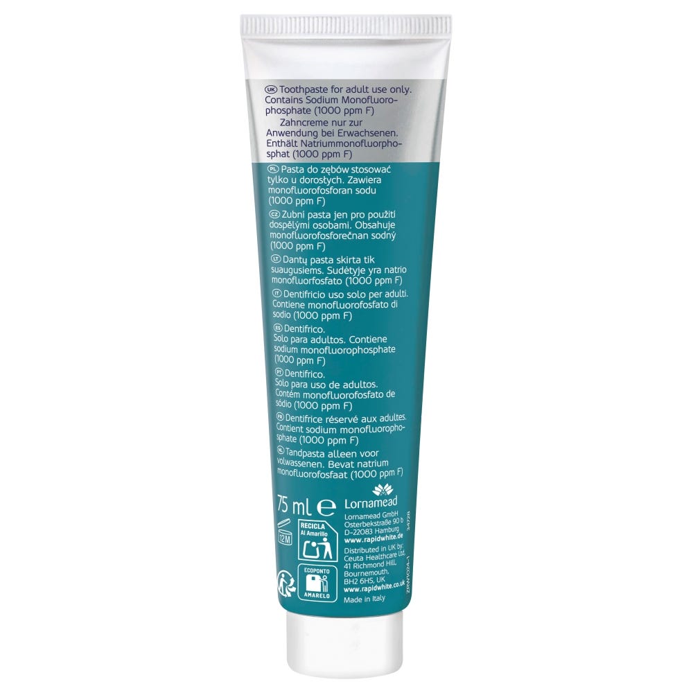 Rapid White Ultra White and Repair Zahncreme 75 ml
