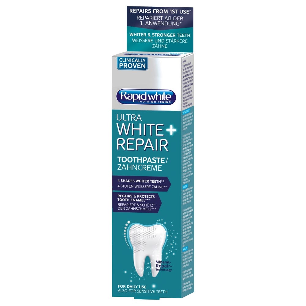 Rapid White Ultra White and Repair Zahncreme 75 ml