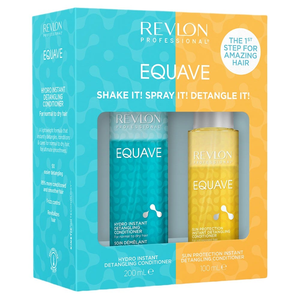 Revlon HYDRO Conditioner + Sun Equave Set