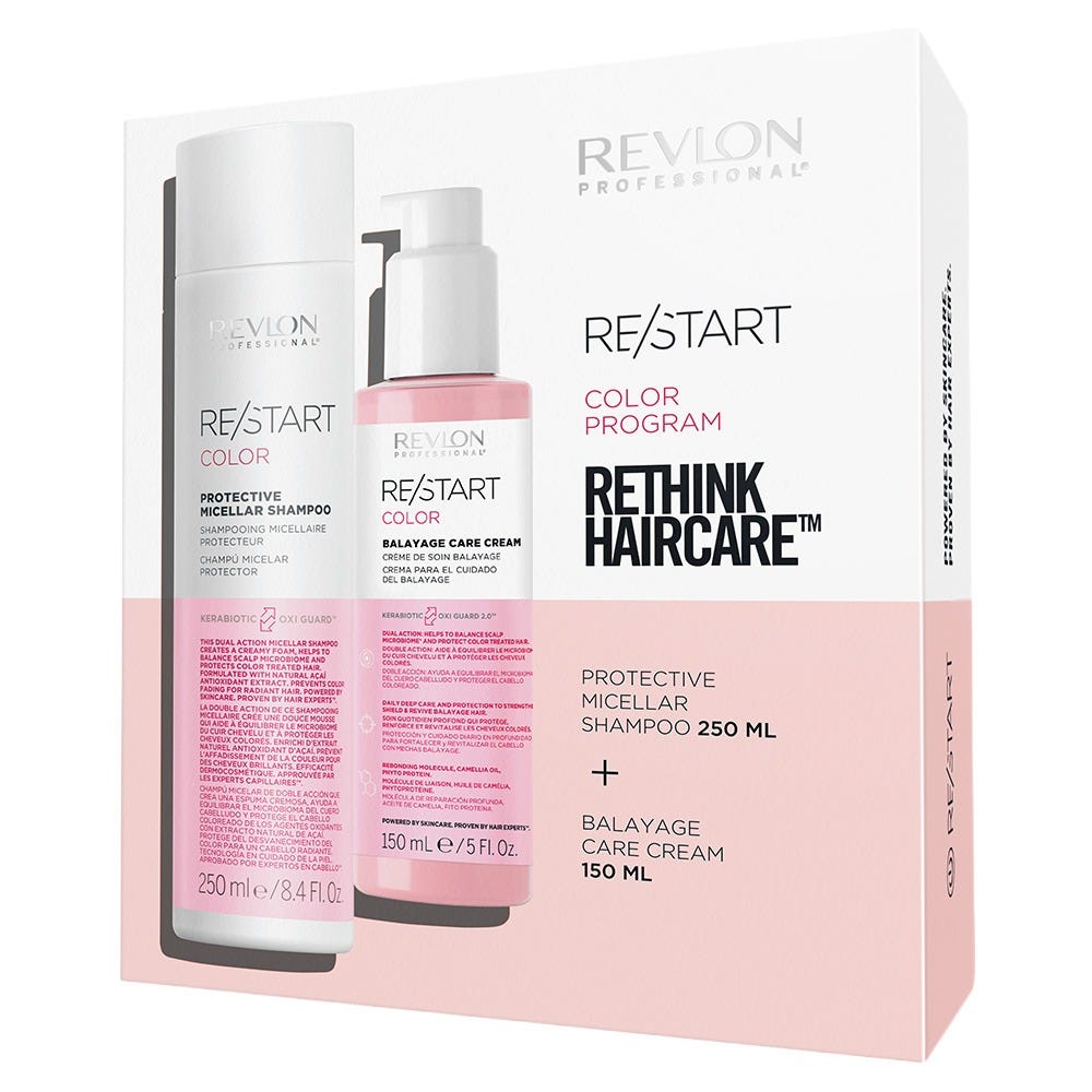 Revlon Color Protective Micellar Shampoo + Balayage Cream Re/Start Set
