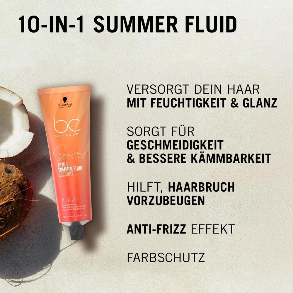 Schwarzkopf Bonacure Sun Protect 10-in-1 Summer Fluid Coconut 100 ml
