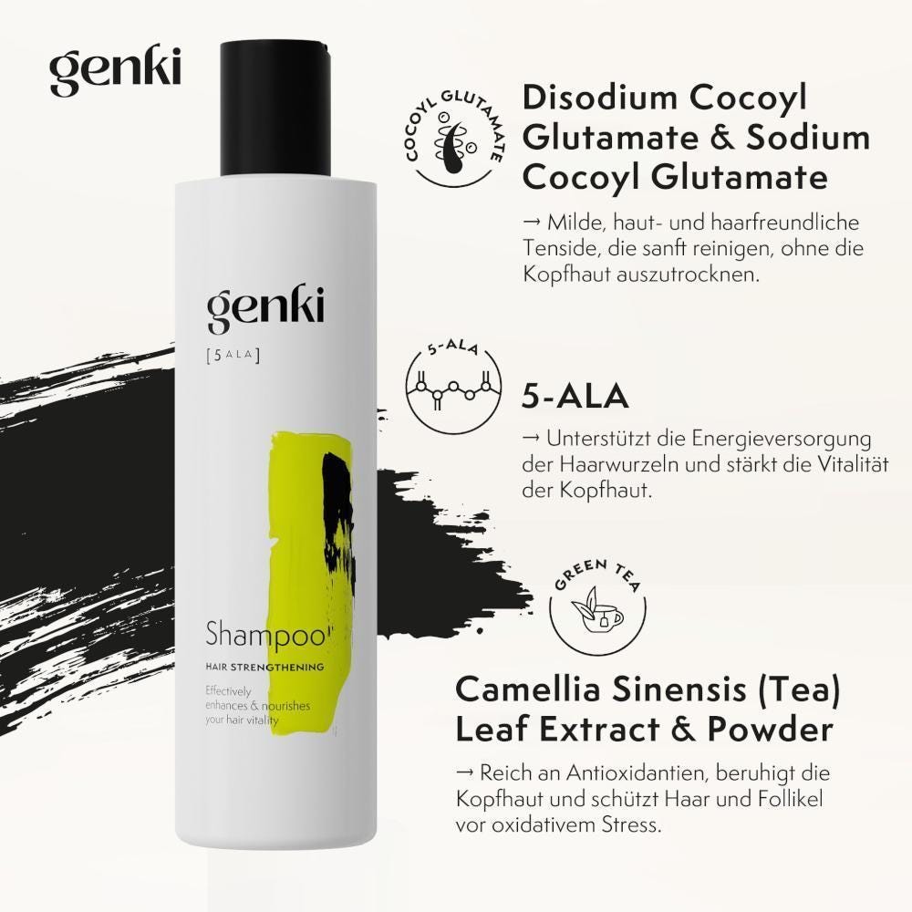 Genki Haircare Strengthening Shampoo 250 ml
